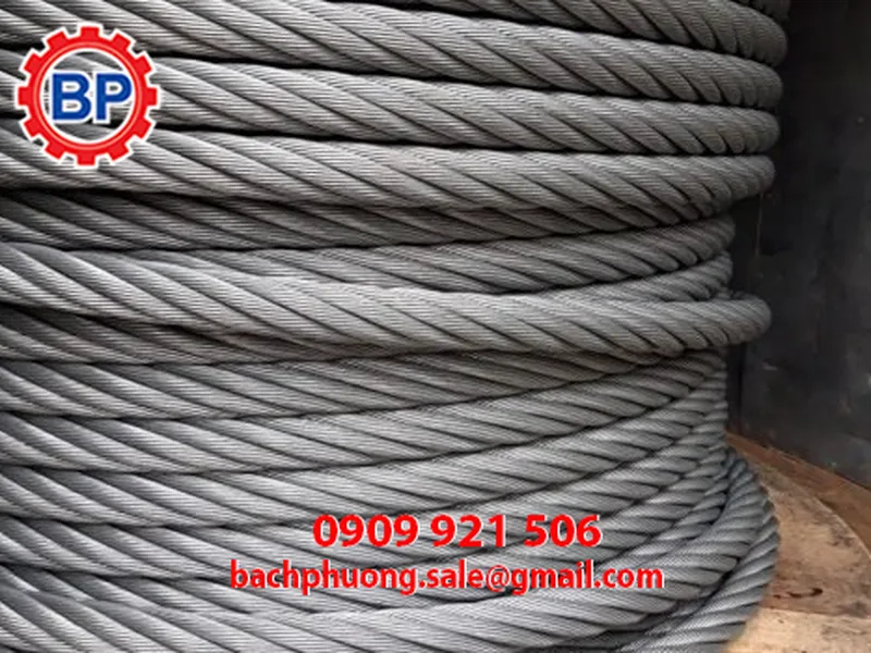 Cáp thép cầu trục