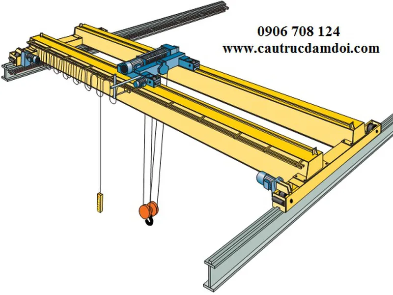 Cầu trục dầm đôi 5 tấn