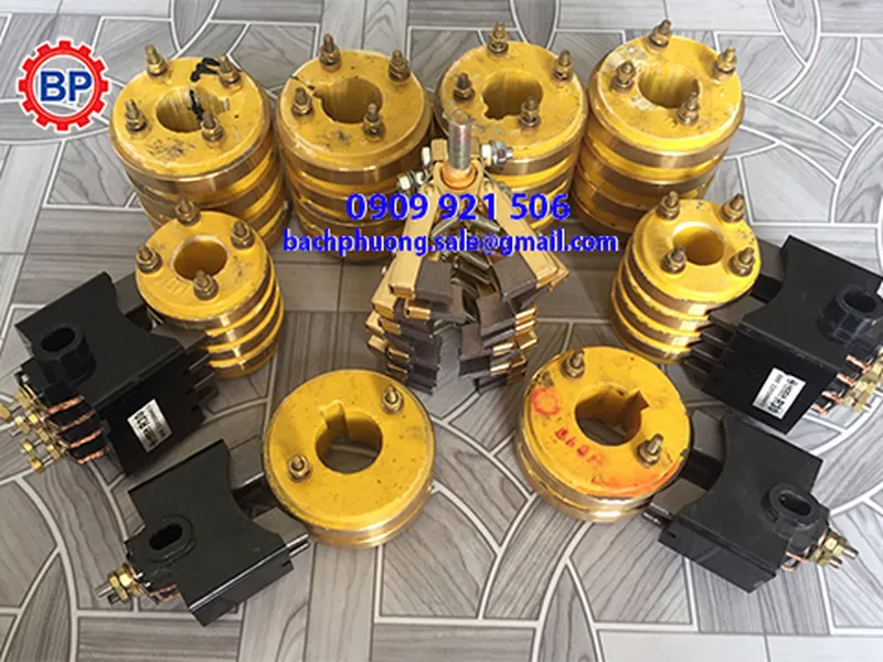Cổ góp điện 4 pha cho máy đóng gói