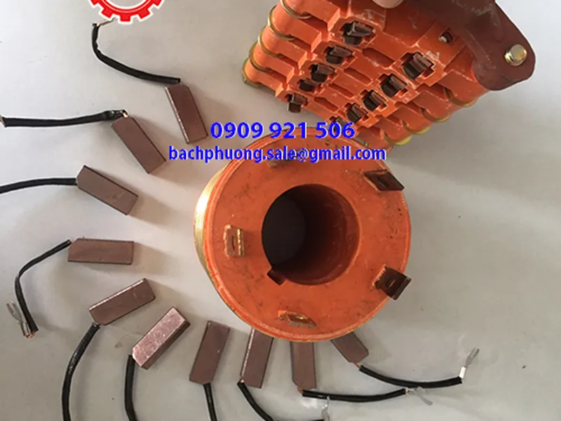 Cổ góp điện dùng trong nhà máy xử lý nước thải
