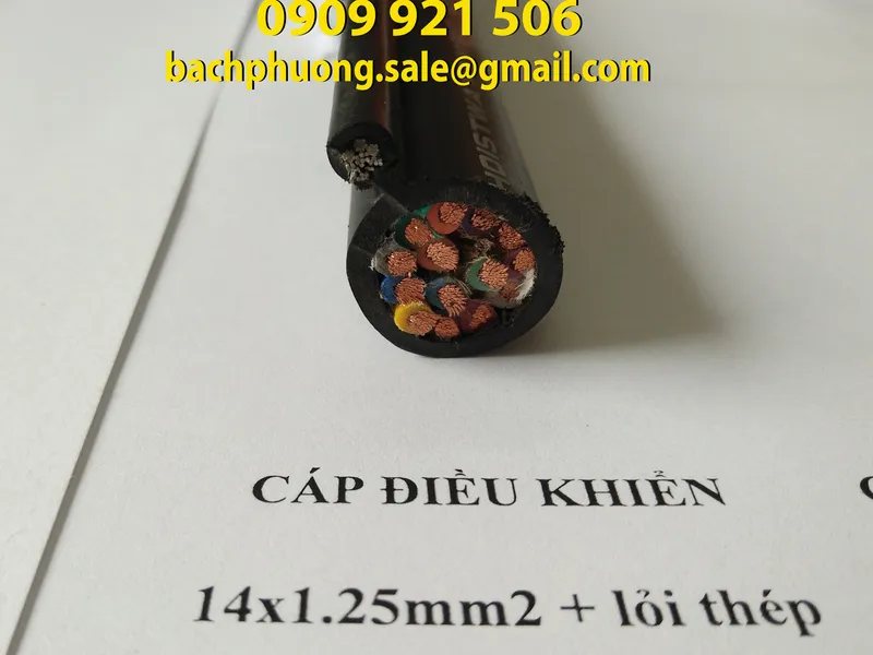 Dây cáp điều khiển có lõi chịu lực