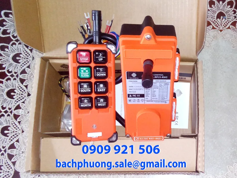 Điều khiển từ xa cho cầu trục RF21-E1B