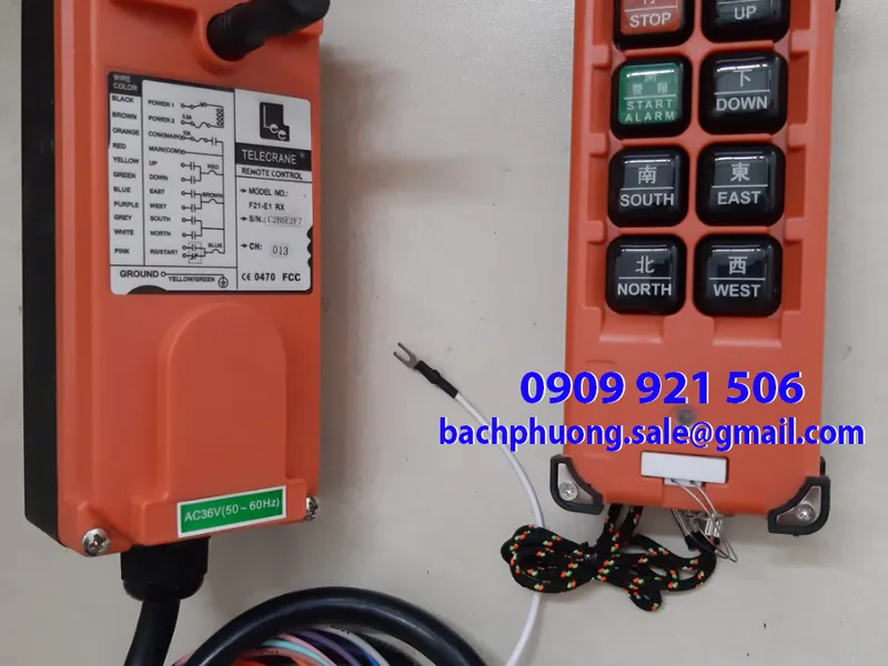 Điều khiển từ xa Telecrane F21-E1B - 36V