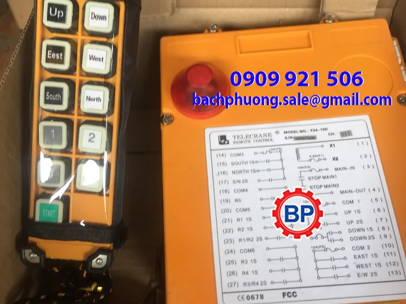 Điều khiển từ xa Telecrane F24 - 10D