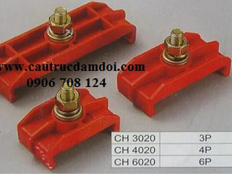 Kẹp thanh rây điện 3P, 4P, 6P