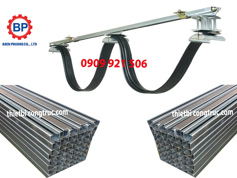 Ray c treo cáp cho cầu trục
