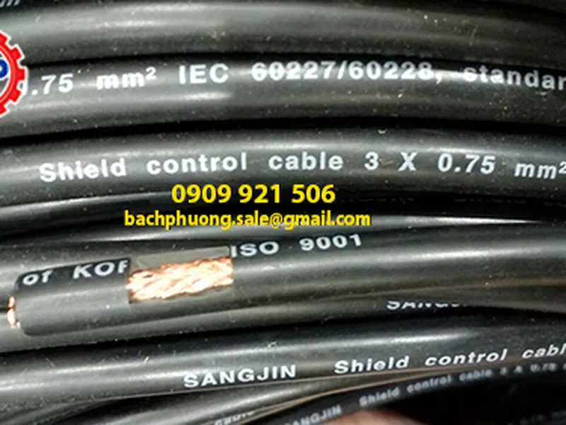 Sang jin cáp điều khiển, cáp tính hiệu