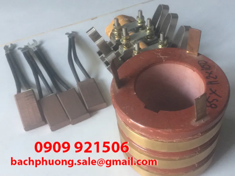 Vành cổ góp điện 3 pha