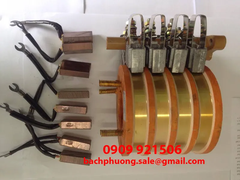 Vành cổ  góp điện 4 pha