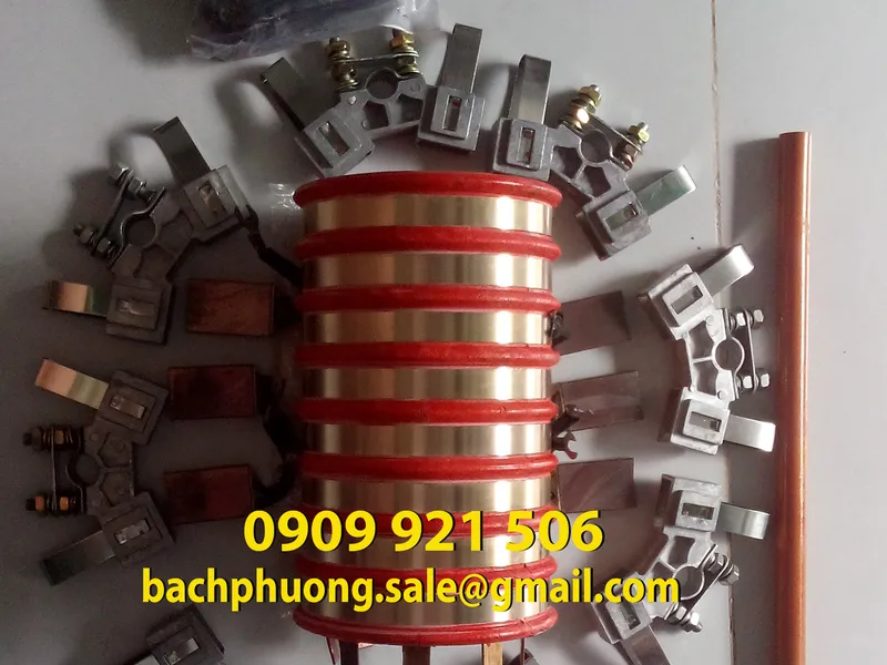 Vành cổ  góp điện 8 pha