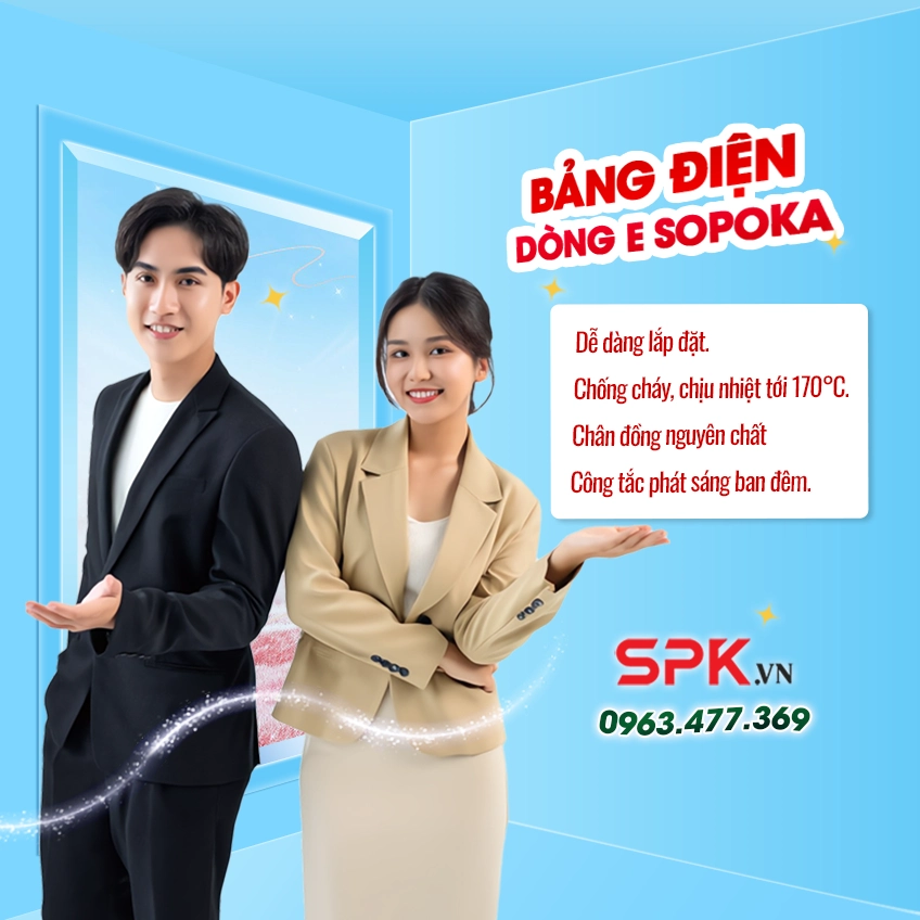 Bảng Điện SOPOKA Dòng E - SPK.VN