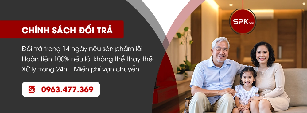 Hình ảnh Chính sách đổi trả SPK.VN