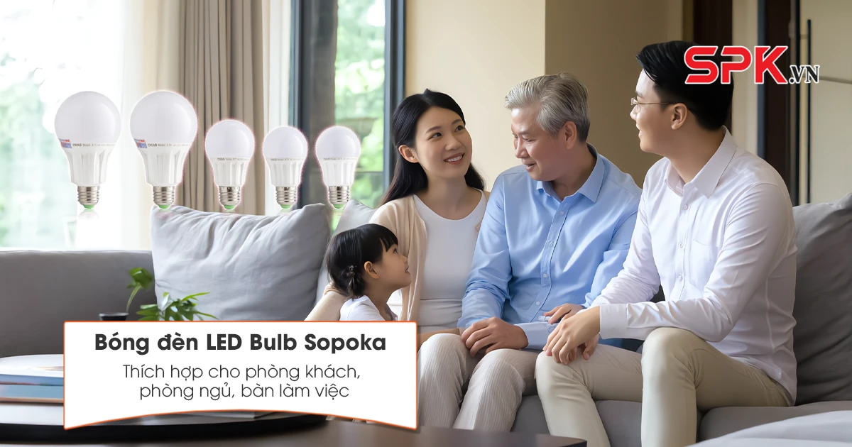 Bóng đèn LED Bulb Sopoka - SPK.VN