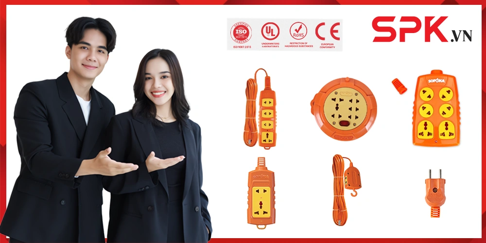 Hình ảnh các sản phẩm Thiết bị điện SOPOKA - SPK.VN