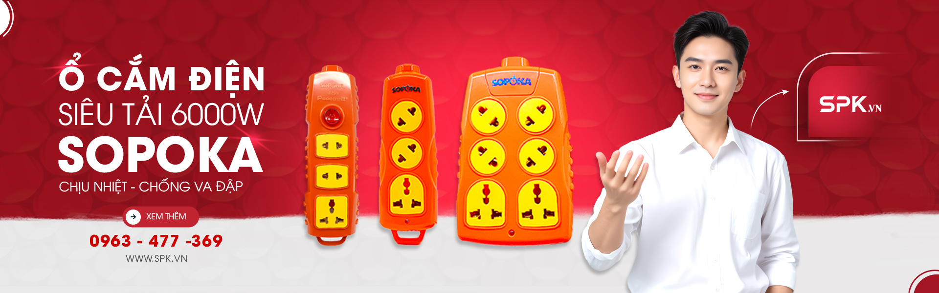Ổ Cắm Điện SOPOKA - SPK.VN