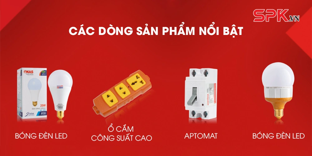 Các dòng sản phẩm nổi bật SOPOKA - SPK.VN