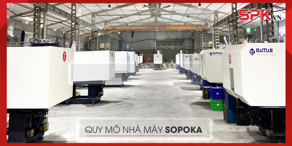 Quy mô nhà máy SOPOKA - SPK.VN