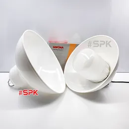 Chóa Đèn (Chao Đèn) Nhựa Có Móc Treo M300 Chống Vỡ Chống Mưa Chịu Nhiệt SOPOKA