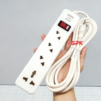 Ổ Cắm Điện 4 Lỗ Chéo Lõi Chịu Nhiệt 2200W 4A2 SOPOKA
