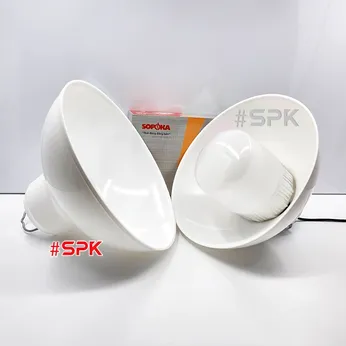 Chóa Đèn (Chao Đèn) Nhựa Có Móc Treo M300 Chống Vỡ Chống Mưa Chịu Nhiệt SOPOKA