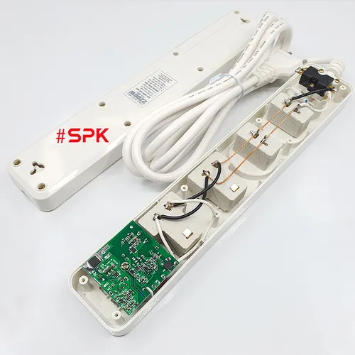 Ổ Cắm Điện 4 Lỗ Sạc Nhanh USB Lõi Sứ Chịu Nhiệt 2200W 4C2 SOPOKA