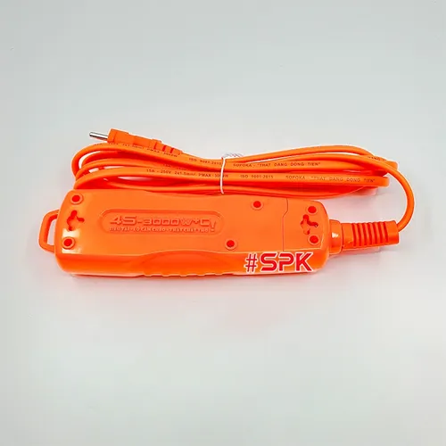 Ổ Cắm Điện 4 Lỗ Chéo SOPOKA 4C-3000W Vỏ Nhựa Chống Nhiệt Và Va Đập