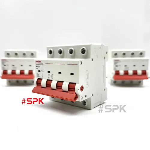 Cầu Dao Gạt Tay 1 Ngã 4P MS21 (MS4P15A80A) SOPOKA