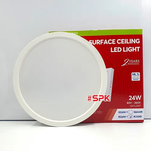 SOPOKA Bóng Đèn LED Ốp Trần RS24W-T Chiếu Sáng 25000 Giờ Tiết Kiệm Điện 80%