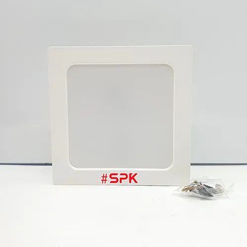 Bóng Đèn LED SS12W Ốp Trần Vuông 12 W Sáng Trắng Vành Nhựa SOPOKA