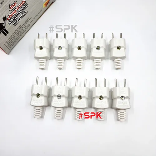 Phích Cắm Siêu Chịu Tải P3004 SOPOKA Công Suất Đến 3000W Ø4 – 15A 250V