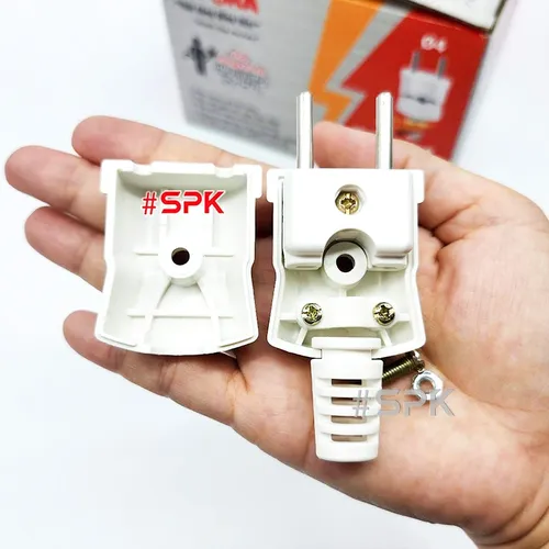 Phích Cắm Siêu Chịu Tải P3004 SOPOKA Công Suất Đến 3000W Ø4 – 15A 250V