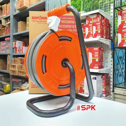 Rulo Cuộn Dây Điện 2x2.5 Công Suất 3500W SOPOKA VĨNH THỊNH