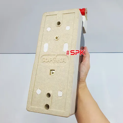 Cầu Dao Đế Sứ 1 Pha 150A-2P Màu Đen D34 SOPOKA