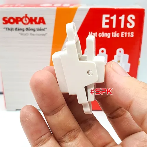 Hạt Công Tắc Điện Cao Cấp Dòng E SOPOKA - E11S
