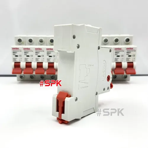 SOPOKA Cầu Dao Gạt Tay 1 Ngã 1P MS21 (Dải 15A–80A)