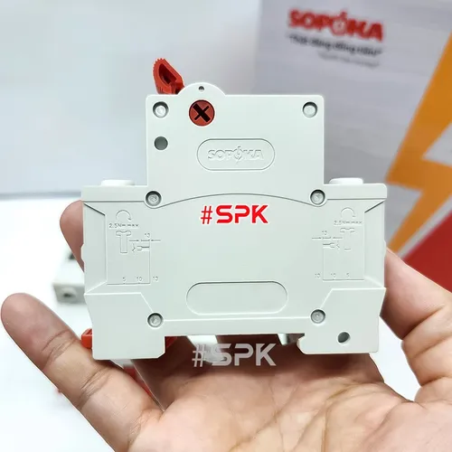 SOPOKA Cầu Dao Gạt Tay 1 Ngã 1P MS21 (Dải 15A–80A)