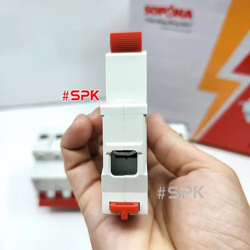 SOPOKA Cầu Dao Gạt Tay 1 Ngã 1P MS21 (Dải 15A–80A)