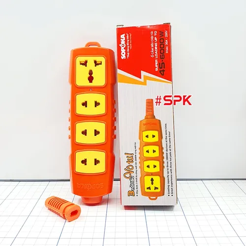 Ổ Cắm Điện 4 Lỗ Không Dây 6000W 4S-6000W SOPOKA