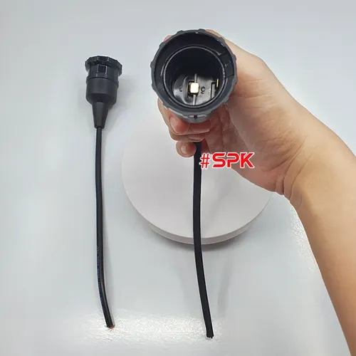 Đui Đèn Chịu Mưa Đúc Liền Dây ĐCM-100 SOPOKA