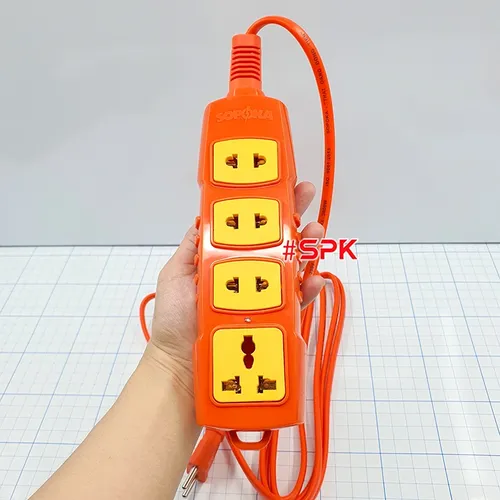Ổ Cắm Điện 3000W Siêu Chịu Tải Có Dây 4S-3000W SOPOKA