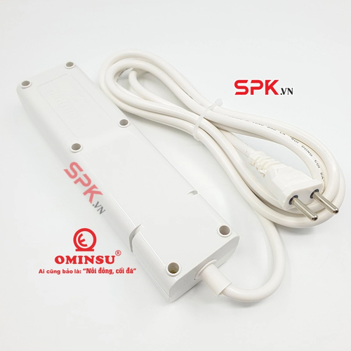 Ổ Cắm Điện 4 Lỗ 2500W 11.4A Dòng S 4ST-3/4ST-5/4ST-10 OMINSU