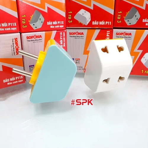 Phích Chia Điện SOPOKA (Chia 2/3/5): Gọn Gàng – An Toàn – Tối Ưu Không Gian