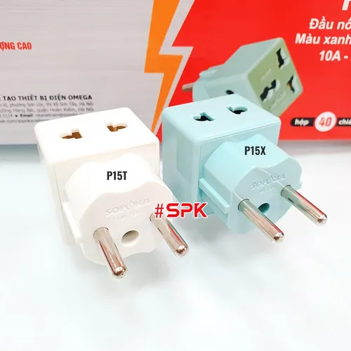 Phích Chia Điện SOPOKA (Chia 2/3/5): Gọn Gàng – An Toàn – Tối Ưu Không Gian