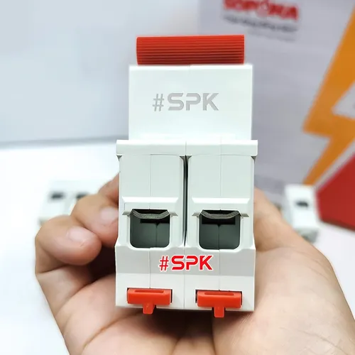 SOPOKA Cầu Dao Gạt Tay 1 Ngã 2P MS21 (15A–80A)