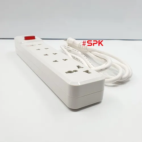Ổ Cắm Điện 5 Lỗ 2200W Lõi Sứ Có Dây Và Công Tắc 5M2 SOPOKA