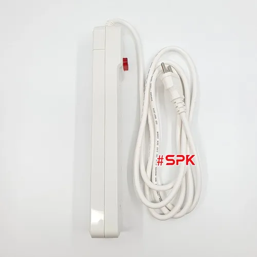 Ổ Cắm Điện 5 Lỗ 2200W Lõi Sứ Có Dây Và Công Tắc 5M2 SOPOKA