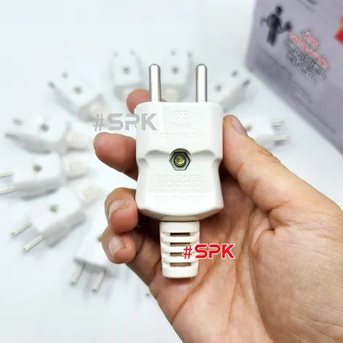 SOPOKA Phích Cắm Siêu Chịu Tải Thân Hẹp P3000W-TH Công Suất Đến 3000W Ø5 – 15A 250V