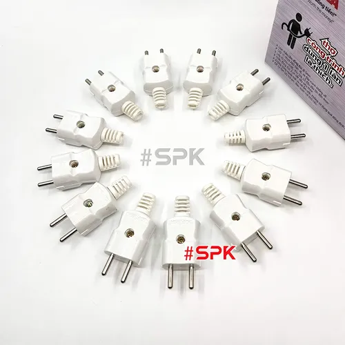 SOPOKA Phích Cắm Siêu Chịu Tải Thân Hẹp P3000W-TH Công Suất Đến 3000W Ø5 – 15A 250V