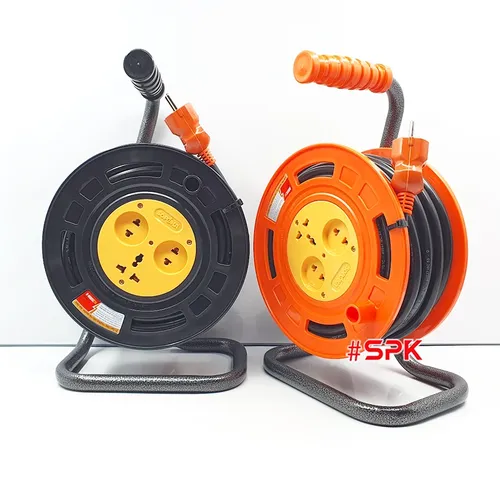 Rulo Cuộn Dây Điện SOPOKA Ráp Dây 2x1.5 CADIVI VCmt Tròn 2 Lớp Vỏ, Công Suất 3500W