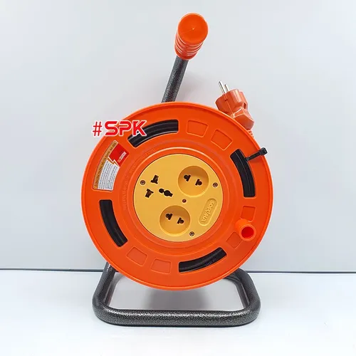 Rulo Cuộn Dây Điện SOPOKA Ráp Dây 2x1.5 CADIVI VCmt Tròn 2 Lớp Vỏ, Công Suất 3500W